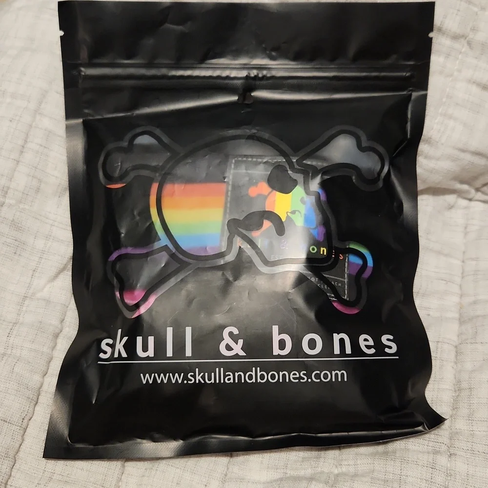 🆕 Skull & Bones Pride Locker Room Jockstrap - XL (34-36) 🏳️‍🌈